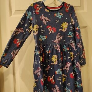 My Little Pony Navy Dress with Colorful Print